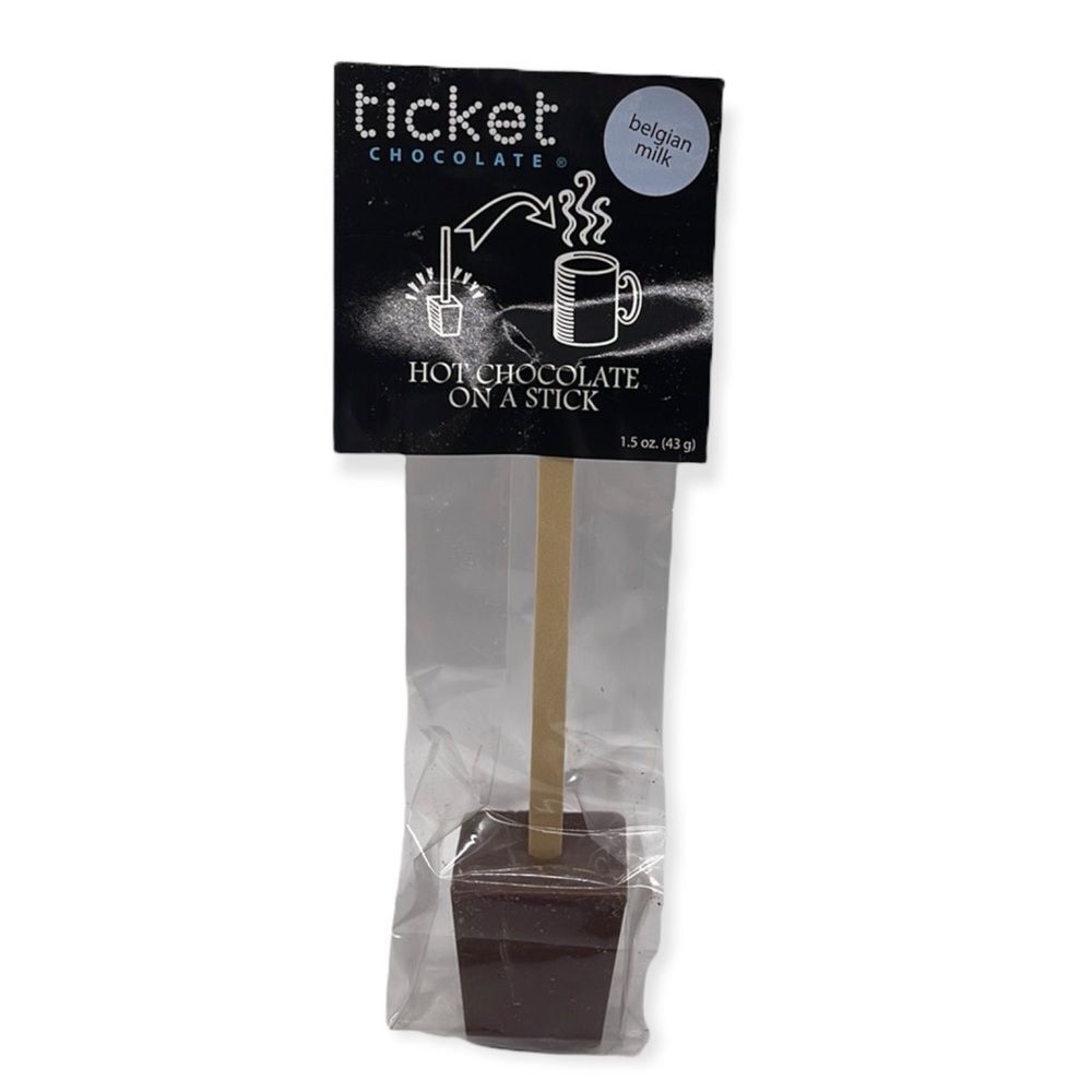 NWT Ticket Chocolate Hot Chocolate on A stick